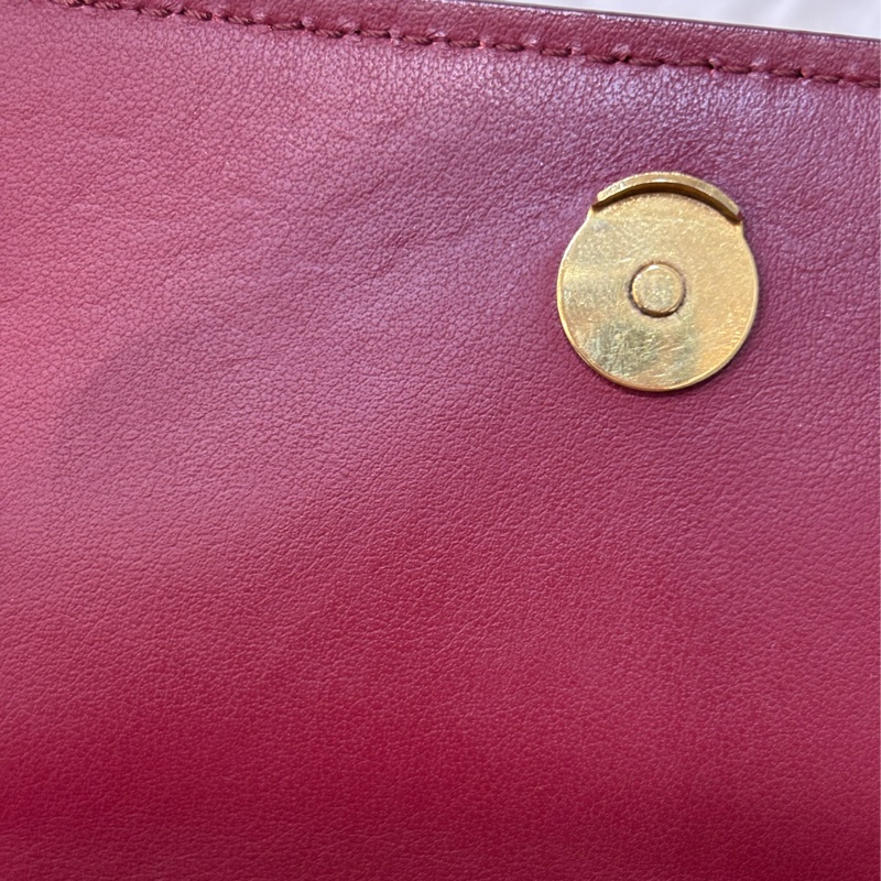 BURBERRY 4080066 PVC 防水格紋紅色牛皮 手拿包手機包郵差包記者包信差包小書包斜背包肩背包護照包-18