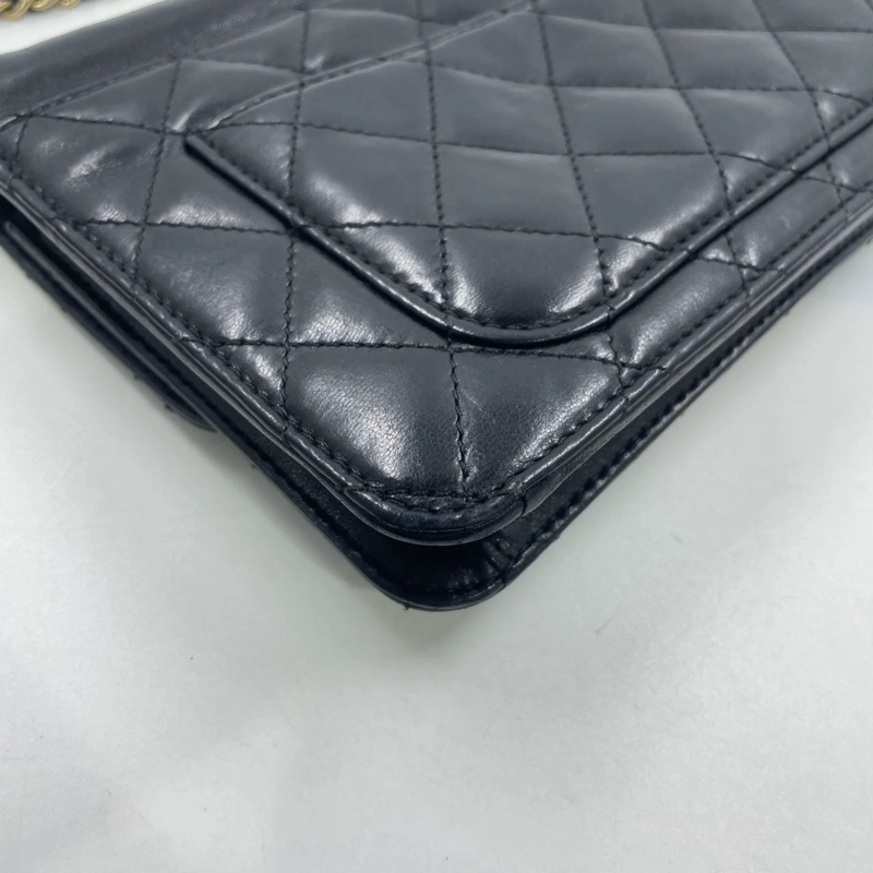 CHANEL BLACK AND GOLDEN METAL-13