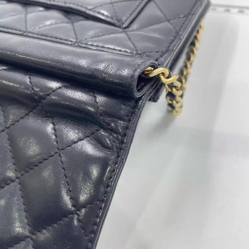 CHANEL BLACK AND GOLDEN METAL-15