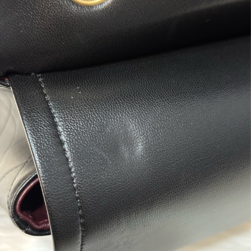 CHANEL A58600 COCO 30 CF JUMBO 黑色羊皮金鍊 肩背包斜背包口蓋包-15