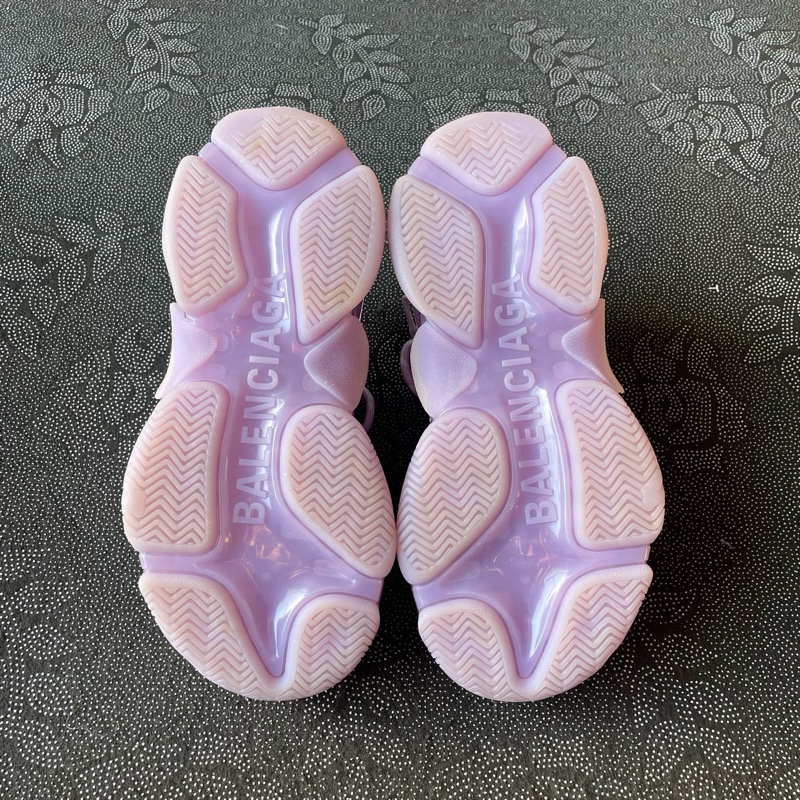 97新巴黎世家triples薰衣草紫37碼無附件一-6