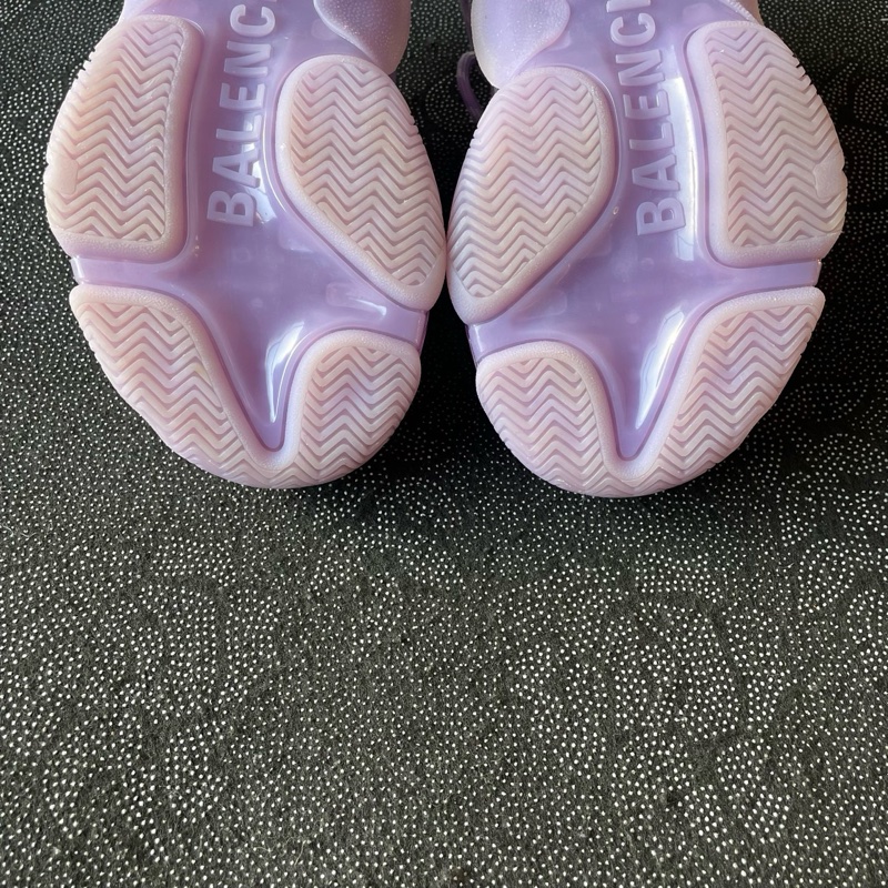 97新巴黎世家triples薰衣草紫37碼無附件一-7