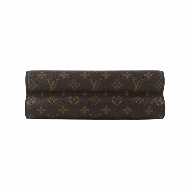 【包稅】LOUIS VUITTON Monogram Python Biguato 金色鏈條翻蓋斜背包 35095Y-5