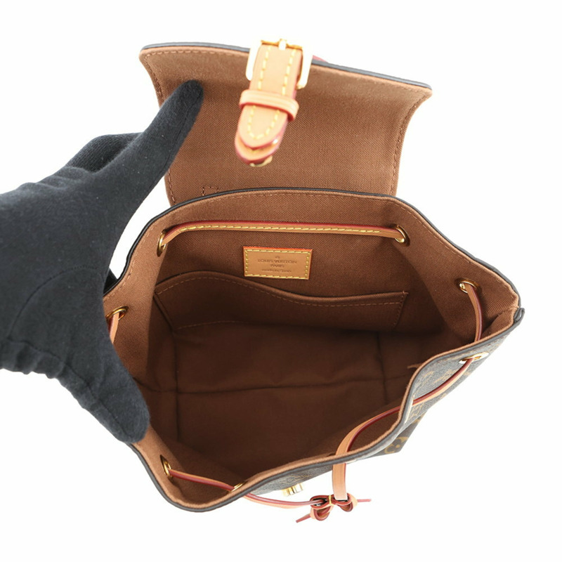 路易威登 Monogram Montsouris NM BB M45502 雙肩包/手提包，兩用迷你款-5