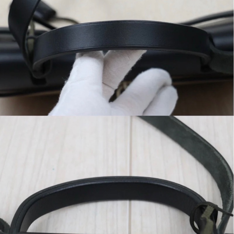 「JL精品代購」98新 Hermes herbag 31 熊貓 （黑白兩包可替換）-6