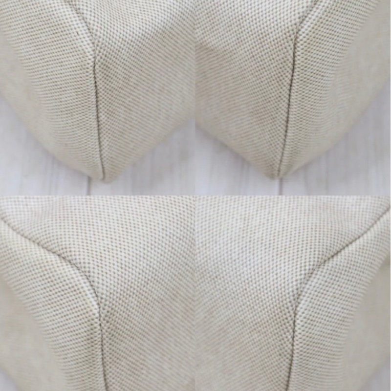 「JL精品代購」98新 Hermes herbag 31 熊貓 （黑白兩包可替換）-9