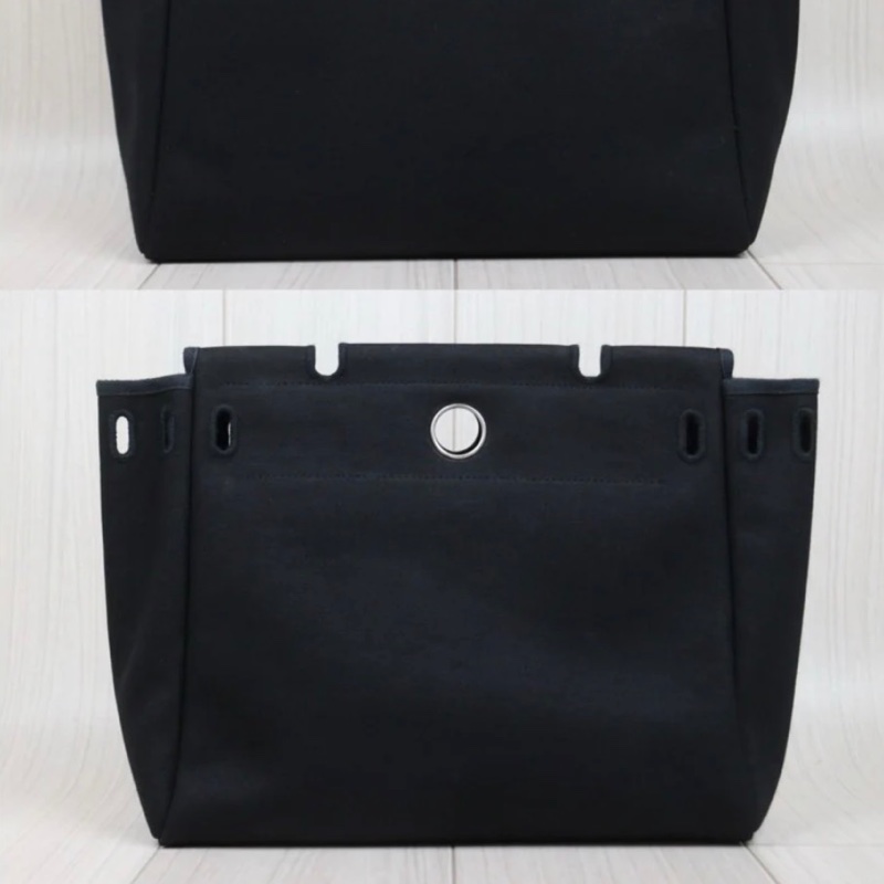 「JL精品代購」98新 Hermes herbag 31 熊貓 （黑白兩包可替換）-18