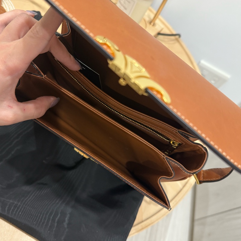 Celine Triomphe 天然牛皮/金智媛著用款 95成新-3