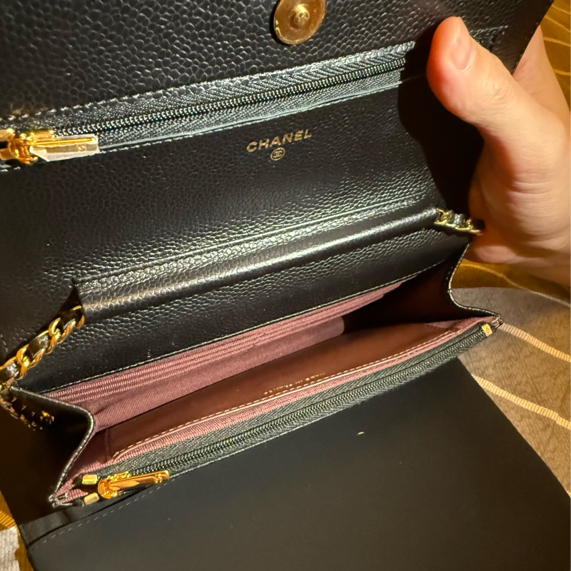 Woc 魚子醬牛皮金扣 磁吸款-10