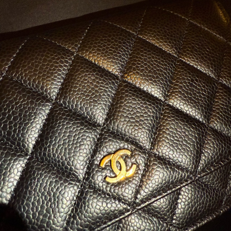 Woc 魚子醬牛皮金扣 磁吸款-13