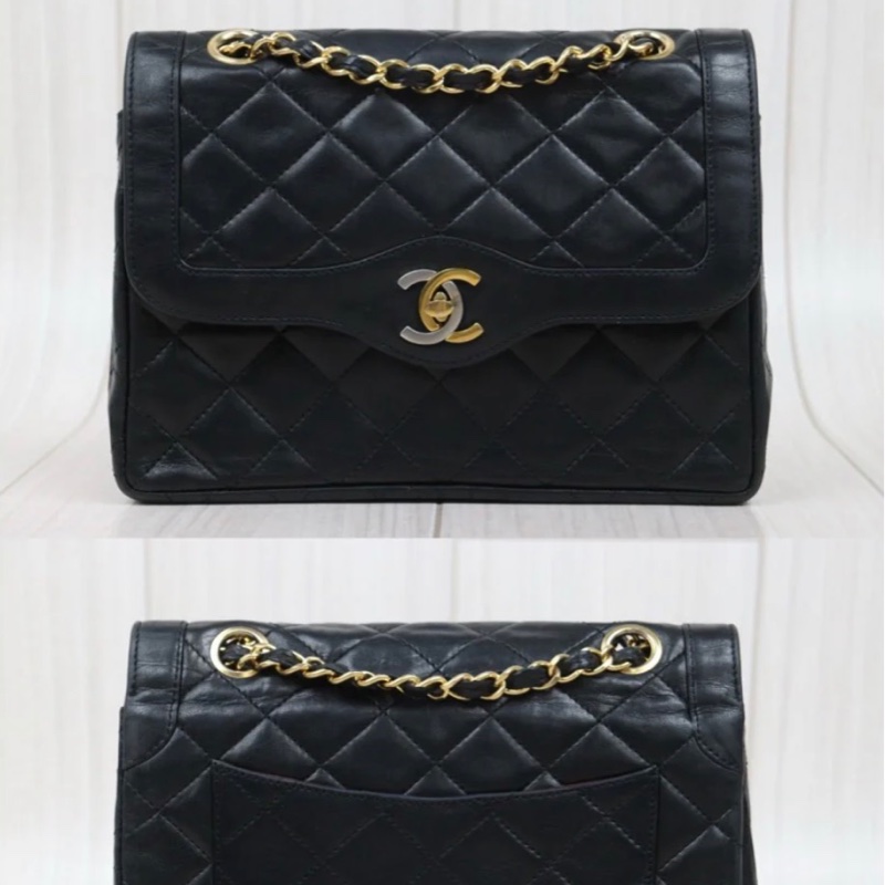 「JL精品代購」9新 Chanel 香奈兒 鴛鴦釦 巴黎限定CF-2