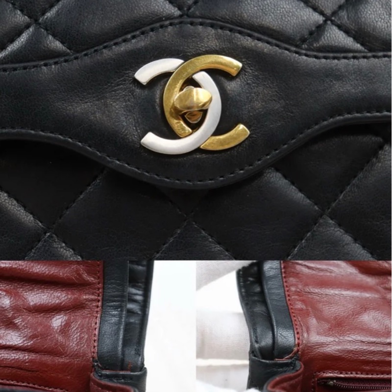 「JL精品代購」9新 Chanel 香奈兒 鴛鴦釦 巴黎限定CF-7