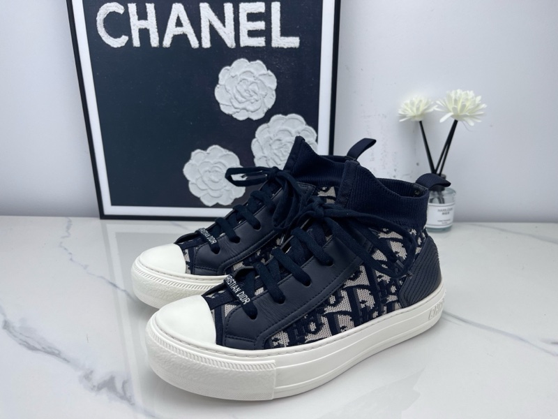 99新Dior迪奧老花中幫鞋 35.5碼 無附件-0