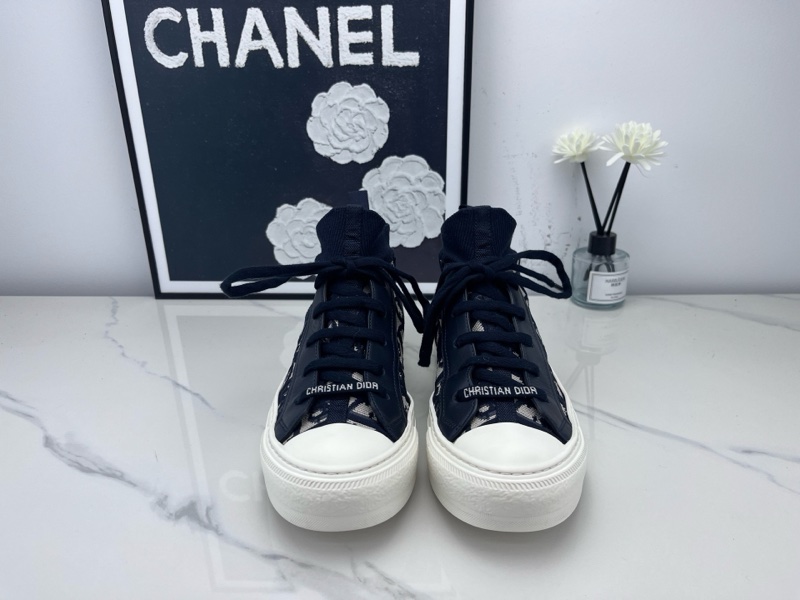 99新Dior迪奧老花中幫鞋 35.5碼 無附件-1