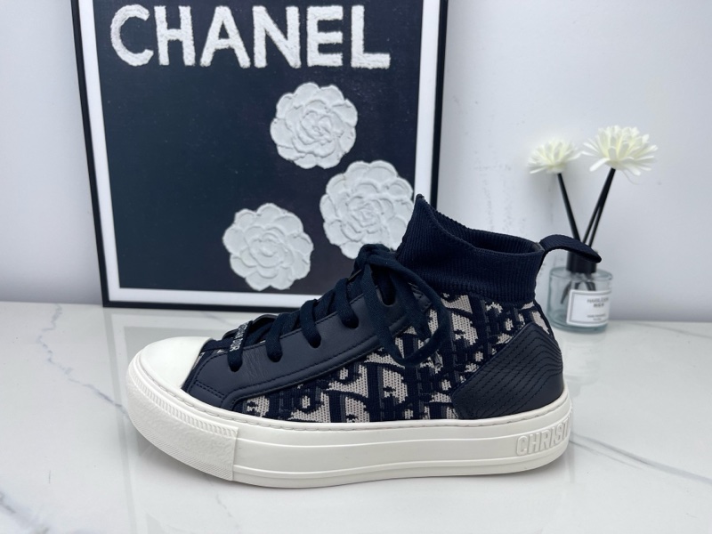 99新Dior迪奧老花中幫鞋 35.5碼 無附件-3