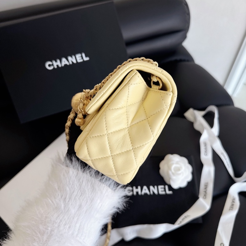 Chanel小雞黃金球方胖子-3