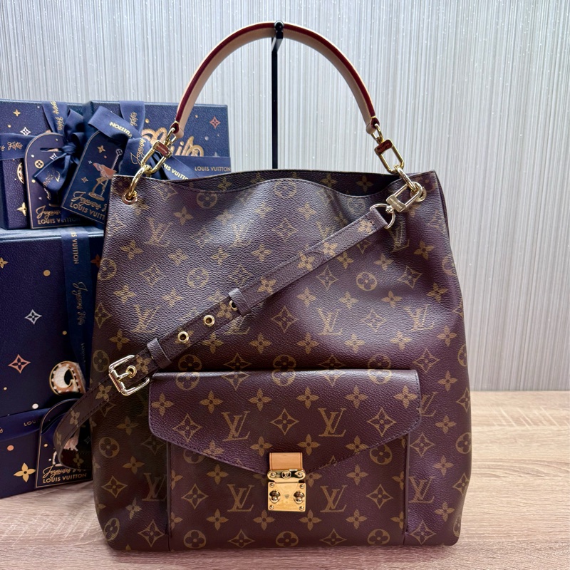 LV M40781 Métis hobo 近新手泫雅同款提兩用肩背購物包-1
