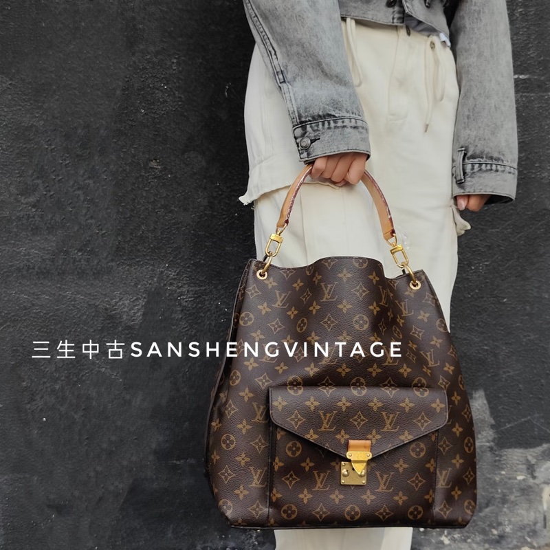 LV M40781 Métis hobo 近新手泫雅同款提兩用肩背購物包-35