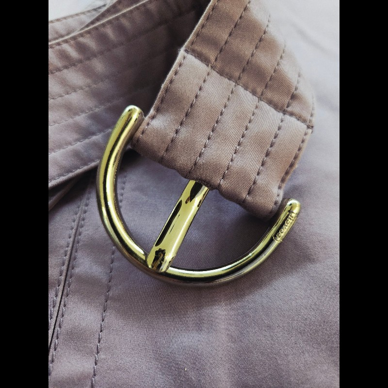 Coach 紫色風衣-5