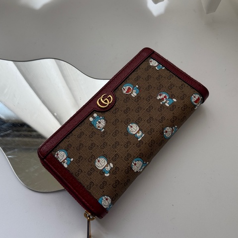 ▪️富貴選物FUGUEI▪️GUCCI x Doraemon 小叮噹聯名老花長夾