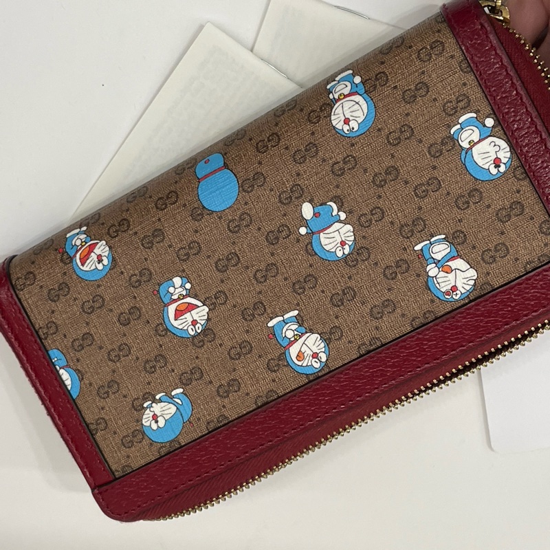 ▪️富貴選物FUGUEI▪️GUCCI x Doraemon 小叮噹聯名老花長夾-7