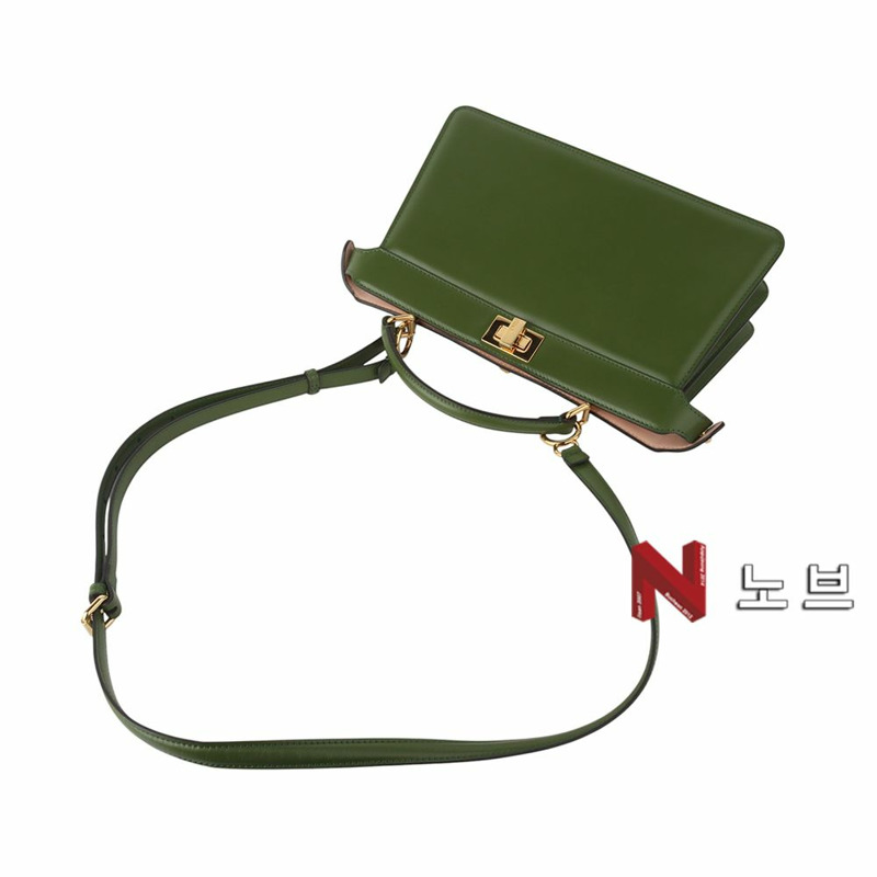 【包稅】FENDI 8BN323 Peekaboo ICY 東西向肩背包 35118Y-3