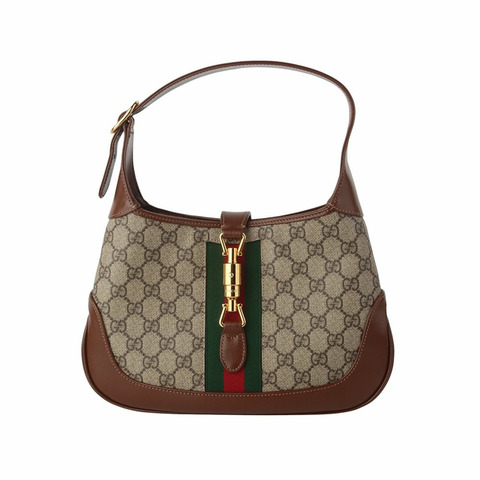 【包稅】GUCCI 636706 GG Supreme Jackie 1961 小號肩包 35120Y