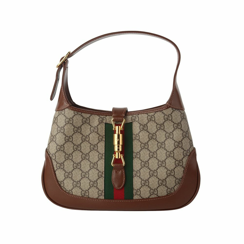 【包稅】GUCCI 636706 GG Supreme Jackie 1961 小號肩包 35120Y-0