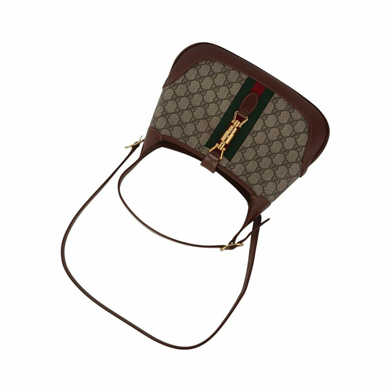 【包稅】GUCCI 636706 GG Supreme Jackie 1961 小號肩包 35120Y-3