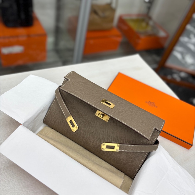 Hermès 大象灰 Kelly Long-3