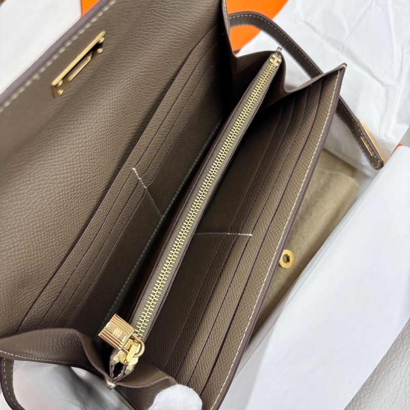 Hermès 大象灰 Kelly Long-8