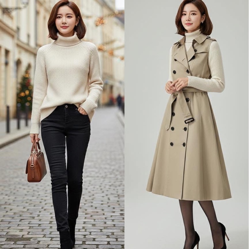 BURBERRY 倫敦 雙排扣腰帶風衣型洋裝&外套-0