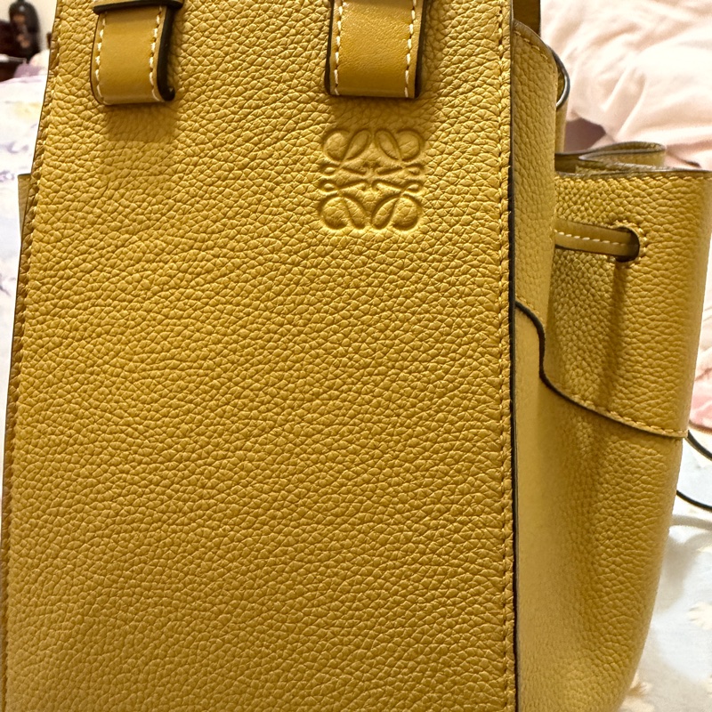 Loewe hammock吊床包（芥末黃）small-3