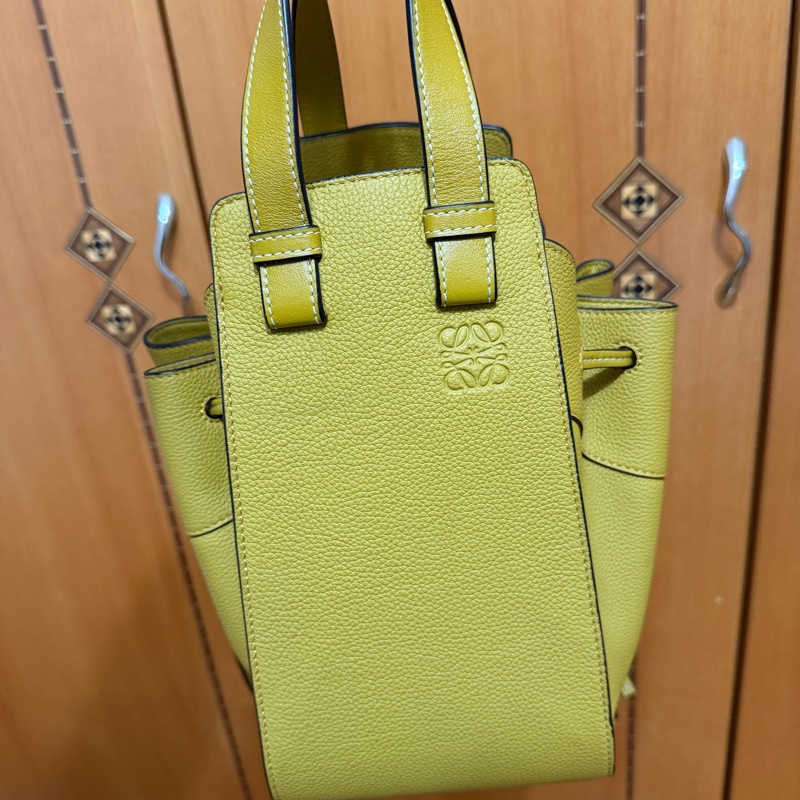 Loewe hammock吊床包（芥末黃）small-5