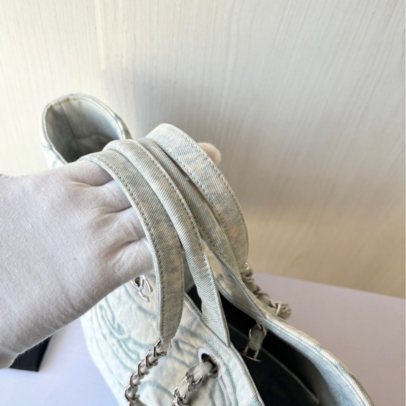 Chanel 牛仔21P 海浪Tote-2