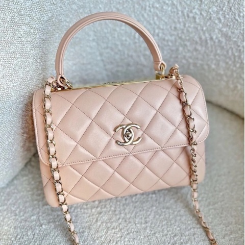 🈶盒子塵袋購證❤️ #香奈兒 #櫻花粉 #TrendyCC #CF handle #小號