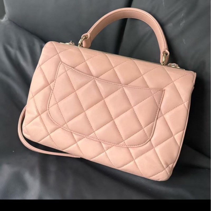 🈶盒子塵袋購證❤️ #香奈兒 #櫻花粉 #TrendyCC #CF handle #小號-2