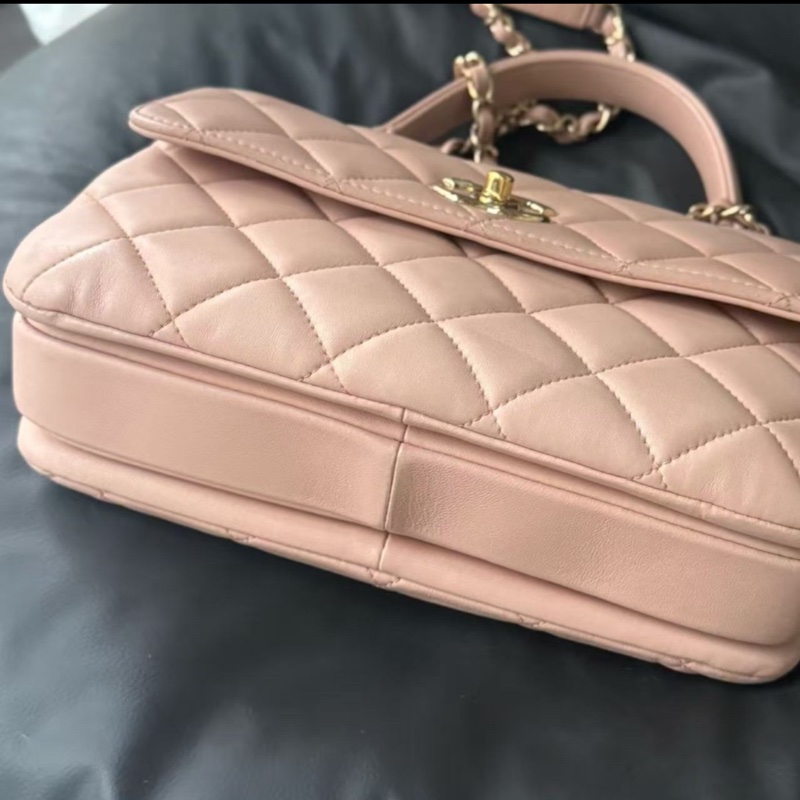 🈶盒子塵袋購證❤️ #香奈兒 #櫻花粉 #TrendyCC #CF handle #小號-5