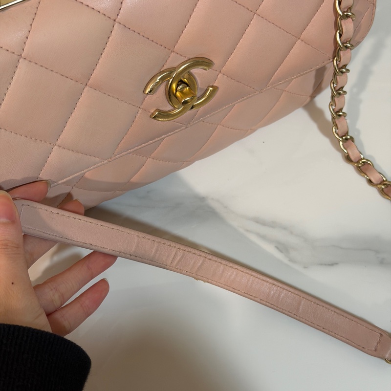 🈶盒子塵袋購證❤️ #香奈兒 #櫻花粉 #TrendyCC #CF handle #小號-16