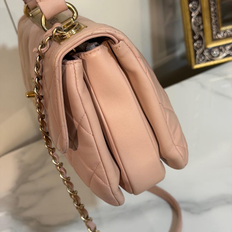 🈶盒子塵袋購證❤️ #香奈兒 #櫻花粉 #TrendyCC #CF handle #小號-18