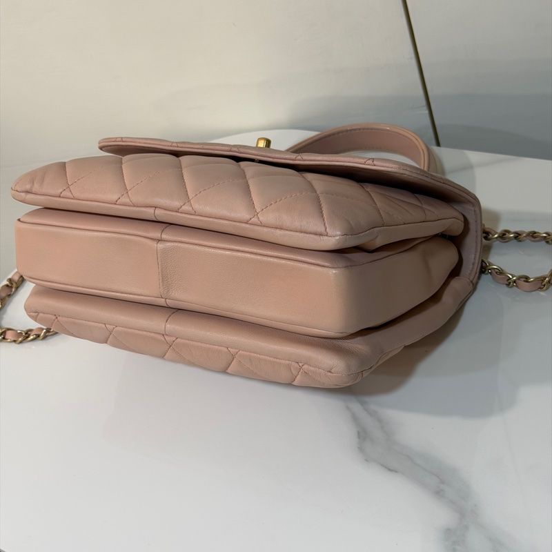 🈶盒子塵袋購證❤️ #香奈兒 #櫻花粉 #TrendyCC #CF handle #小號-22