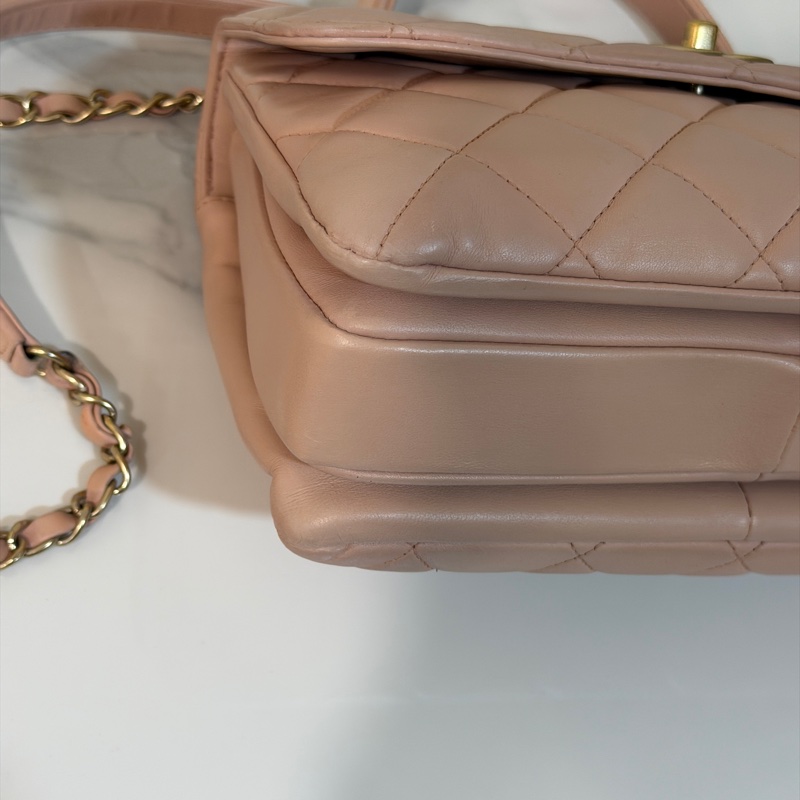 🈶盒子塵袋購證❤️ #香奈兒 #櫻花粉 #TrendyCC #CF handle #小號-23