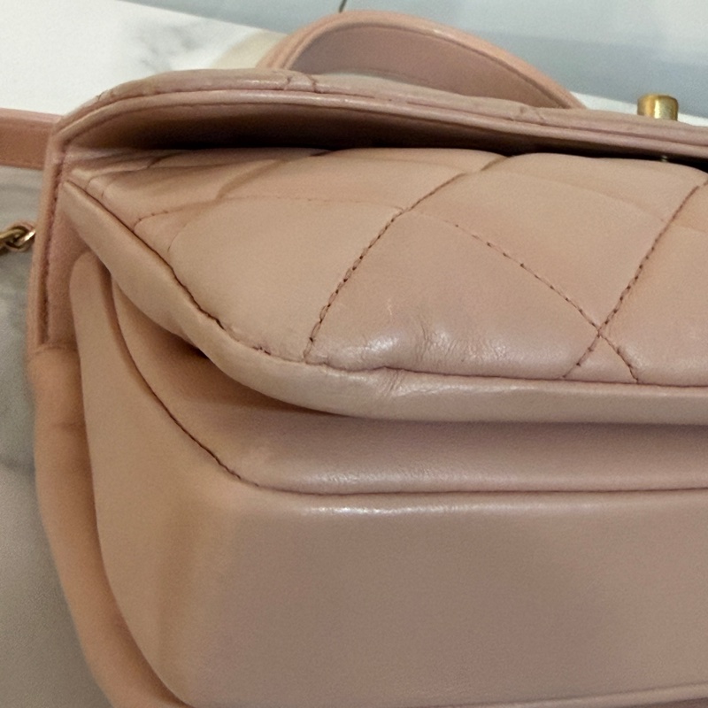 🈶盒子塵袋購證❤️ #香奈兒 #櫻花粉 #TrendyCC #CF handle #小號-24