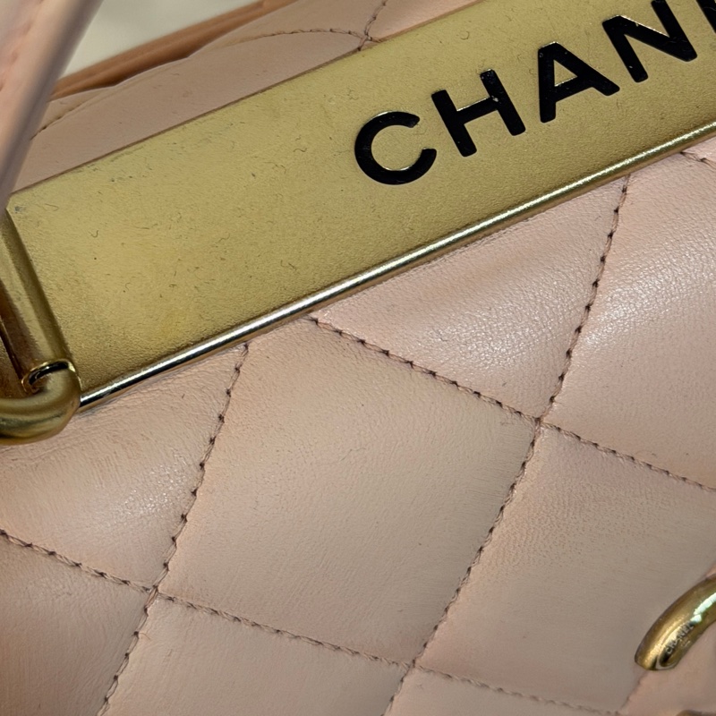 🈶盒子塵袋購證❤️ #香奈兒 #櫻花粉 #TrendyCC #CF handle #小號-42