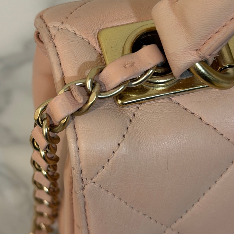 🈶盒子塵袋購證❤️ #香奈兒 #櫻花粉 #TrendyCC #CF handle #小號-43