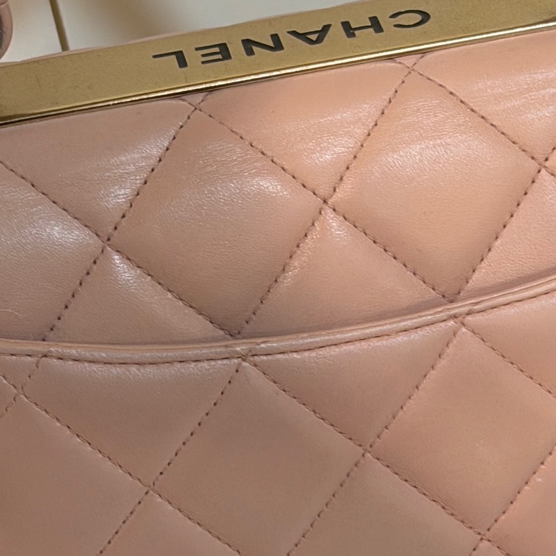 🈶盒子塵袋購證❤️ #香奈兒 #櫻花粉 #TrendyCC #CF handle #小號-49