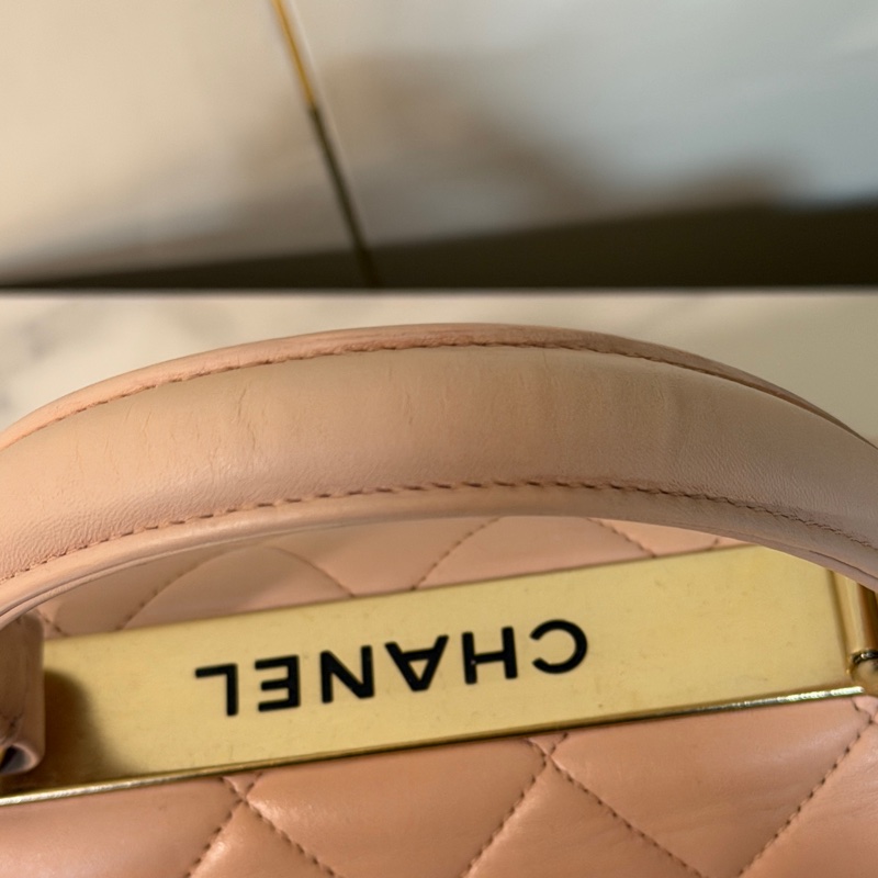 🈶盒子塵袋購證❤️ #香奈兒 #櫻花粉 #TrendyCC #CF handle #小號-58