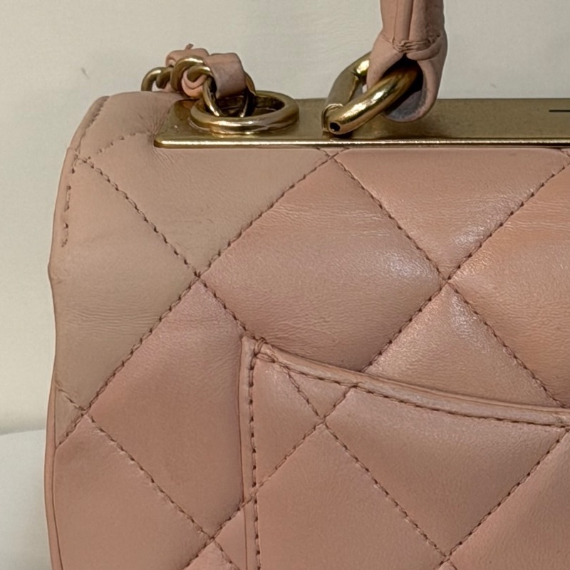 🈶盒子塵袋購證❤️ #香奈兒 #櫻花粉 #TrendyCC #CF handle #小號-59