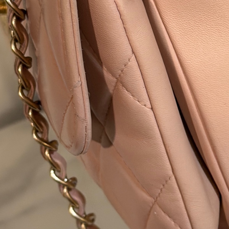 🈶盒子塵袋購證❤️ #香奈兒 #櫻花粉 #TrendyCC #CF handle #小號-74