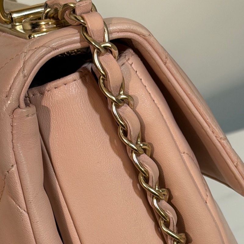 🈶盒子塵袋購證❤️ #香奈兒 #櫻花粉 #TrendyCC #CF handle #小號-75